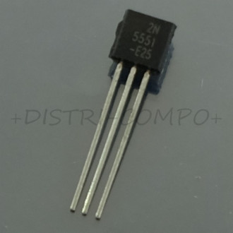 2N5551 - 2N5551BU Transistor NPN 160V 600mA TO-92 Fairchild RoHS