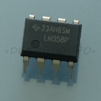 LM358P Dual standard operational amplifier DIP-8 Texas RoHS