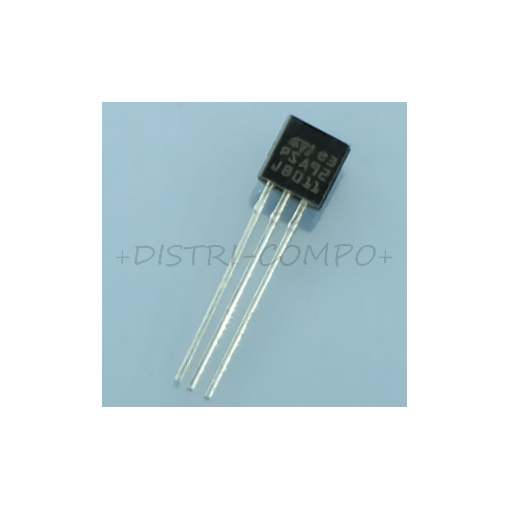 STPSA92 Transistor BJT PNP 300V 500mA 625mW TO-92 STM RoHS