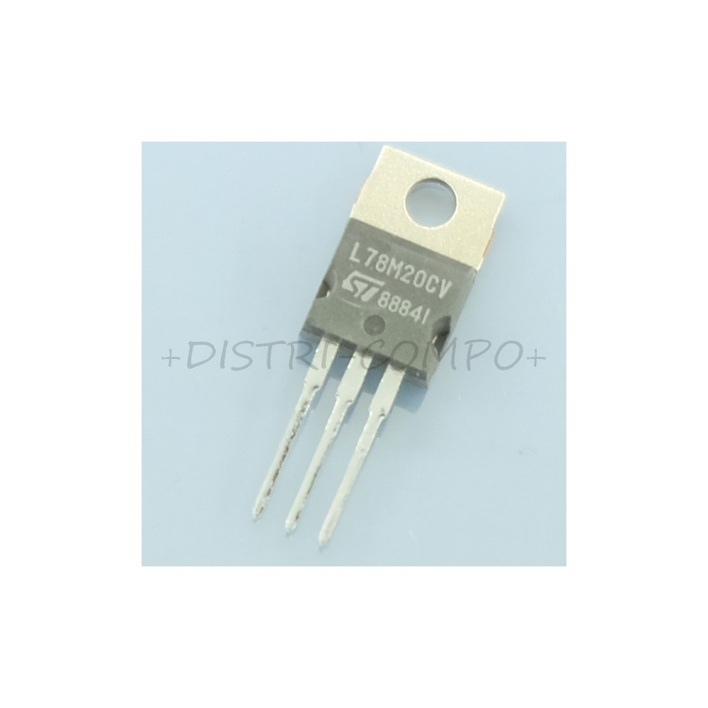 L78M20CV Regulateur de tension +20V 500mA TO-220 STM