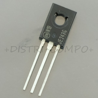MJE243G Transistor bipolaire audio NPN 100V 4A TO-225 ONS RoHS
