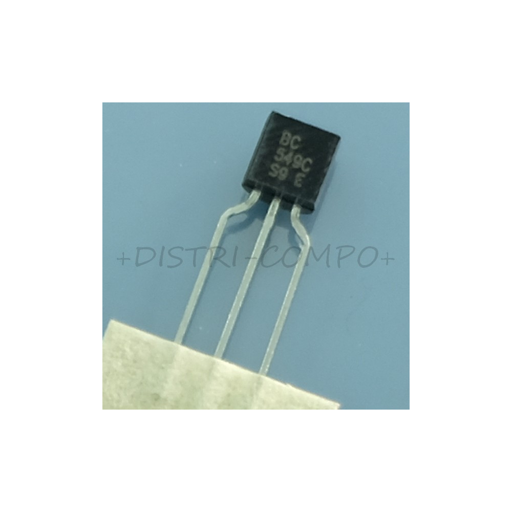 BC549C Transistor BJT NPN 30V 100mA TO-92 Diotec RoHS