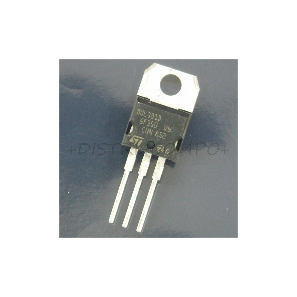 BUL381D Transistor NPN 400V 5A TO-220 STM RoHS