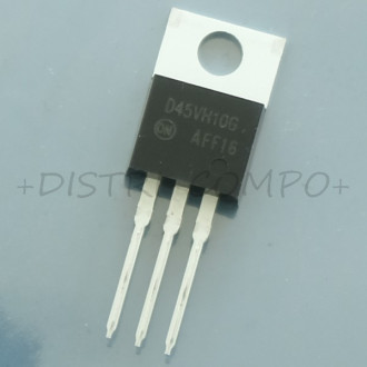 D45VH10G Transistor PNP 80V 15A TO-220 ONS RoHS