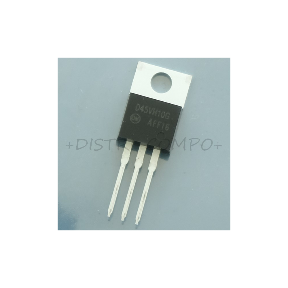 D45VH10G Transistor PNP 80V 15A TO-220 ONS RoHS