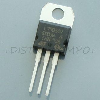 7905 - L7905CV Regulateur de tension -5V 1A TO-220 STM RoHS