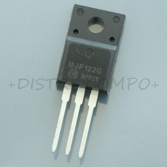 MJF122G Transistor NPN Darlington 100V 5A TO-220FP ONS RoHS