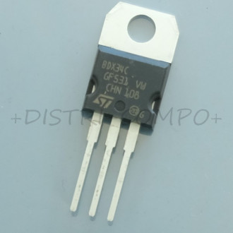BDX34C Transistor PNP 100V 10A TO-220 STM RoHS