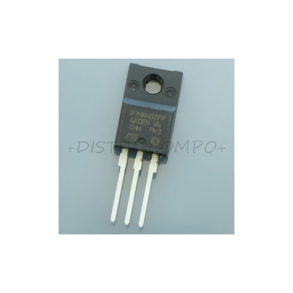 STP7NK40ZFP Transistor MOSFET 400V 5.4A TO-220FP STM