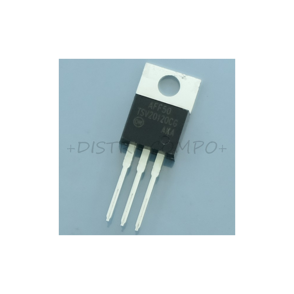 NTSV20120CTG Rectifier diode Schottky 120V 20A TO-220AB ONS RoHS