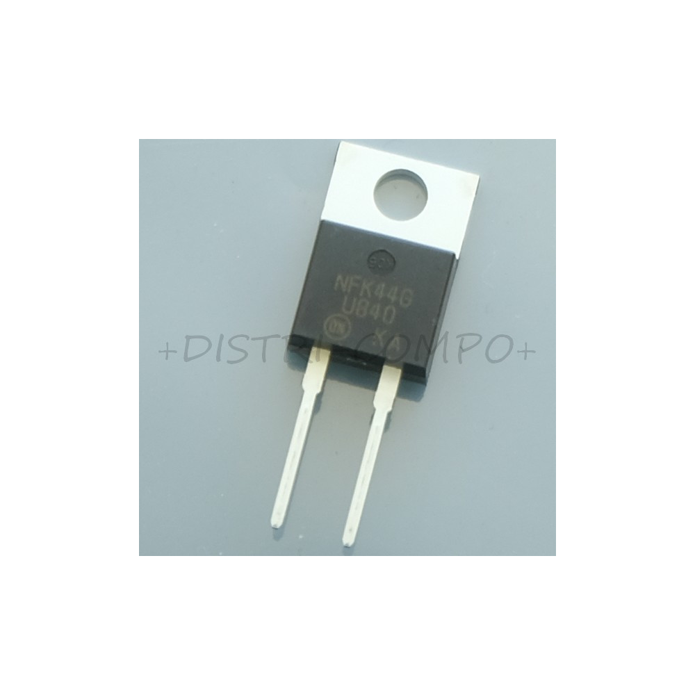 MUR840G Ultrafast rectifiers 400V 8A TO-220-2 ONS RoHS