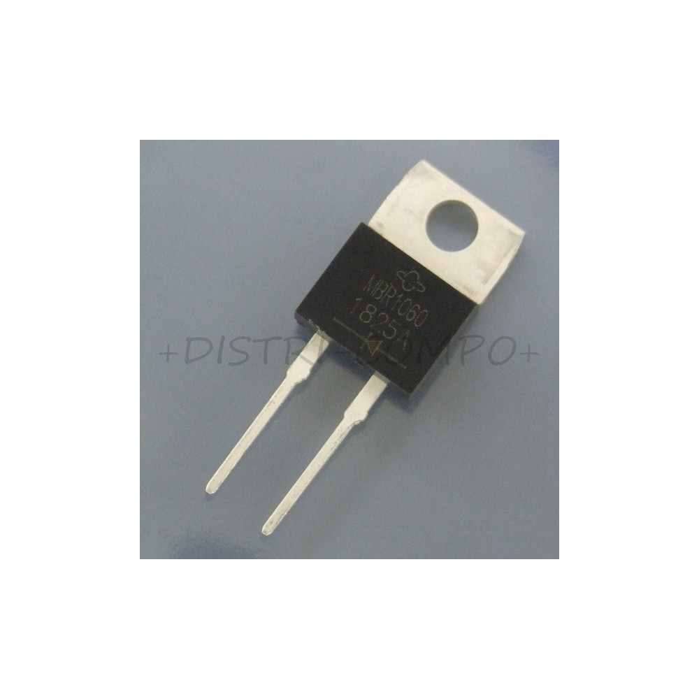 MBR1060-E3/45 Diode Schottky 60V 10A TO220AC Vishay RoHS