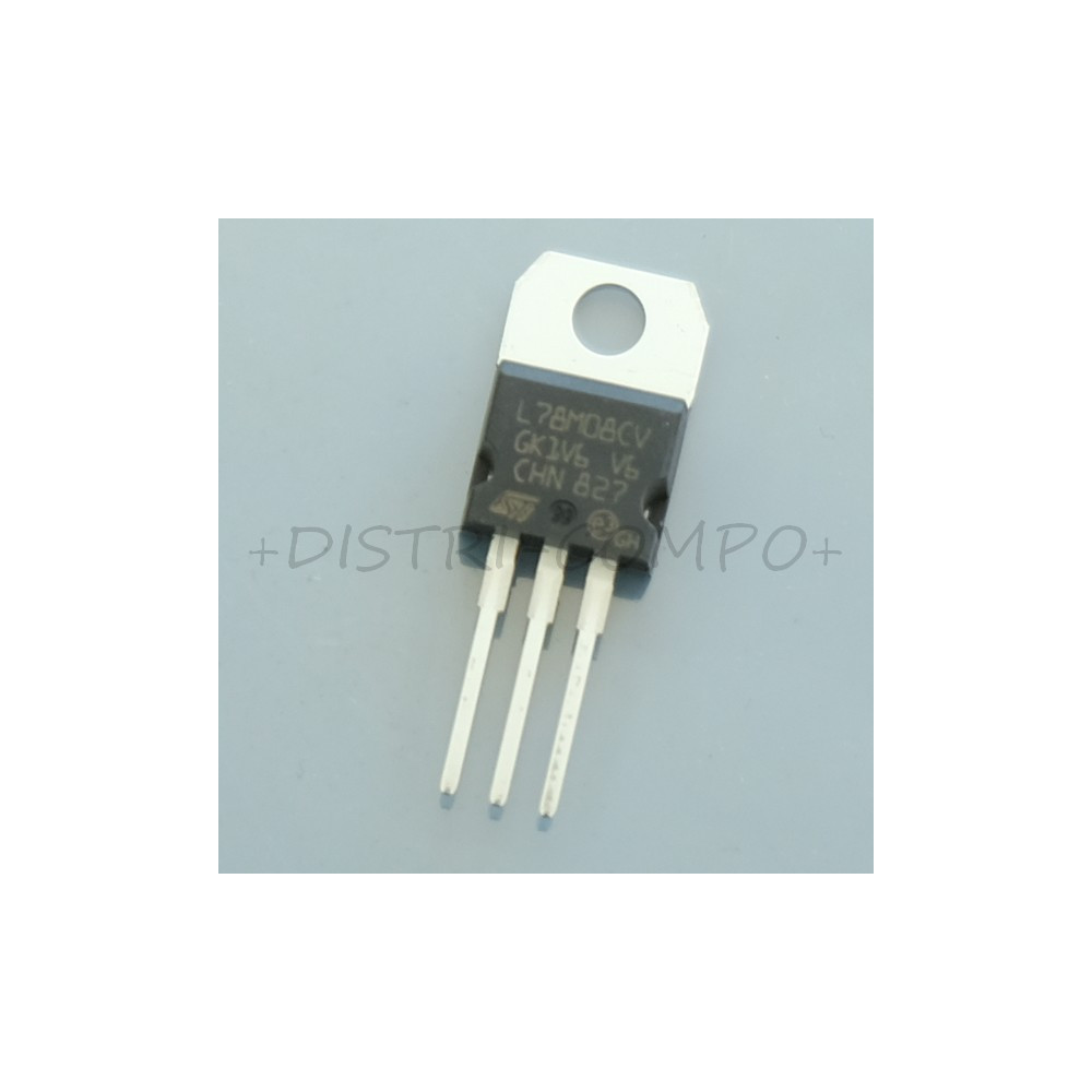 L78M08CV Regulateur +8V 500mA TO-220 STM RoHS