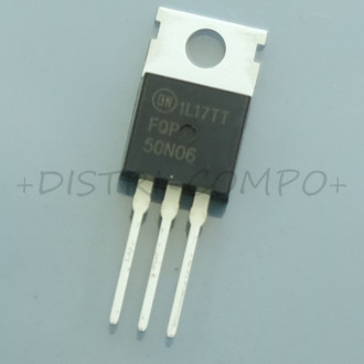 FQP50N06 Transistor Mosfet N 60V 50A TO-220 Fairchild RoHS