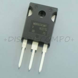 MBR6045WT Diode schottky 2x30A 45V TO-247 Vishay RoHS
