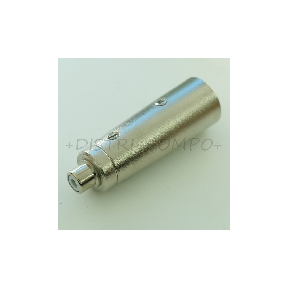 Adaptateur XLR male vers RCA femelle RND