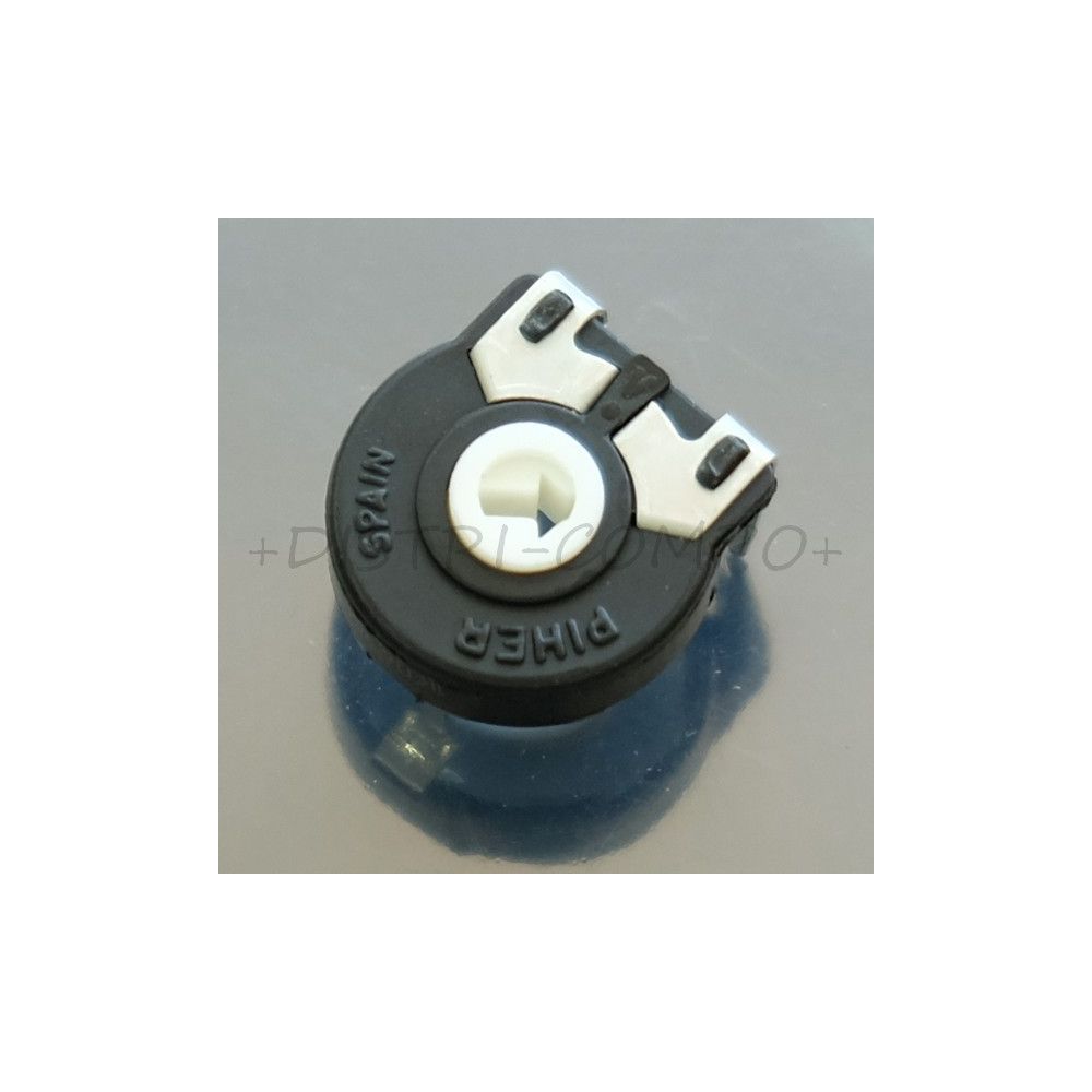 Potentiometre 100ohm horizontal ajustable 15mm PT15 Piher