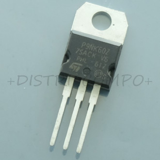 STP9NK60Z Transistor Mosfet N 600V 7A 0.85ohm TO-220 STM