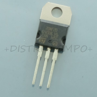 STP20NF20 Transistor MOSFET N 200V 10A TO-220 STM