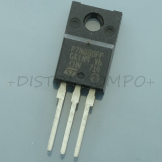 STP7NB80FP Transistor Mosfet 800V -6.5A TO-220FP STM RoHS