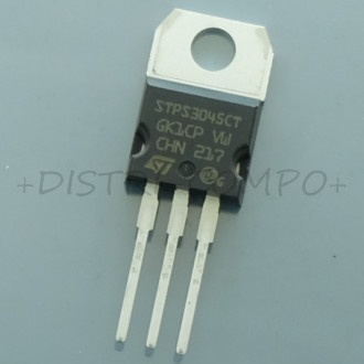 STPS3045CT Diode Schottky 45V 30A TO-220AB STM RoHS