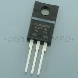 STP10NK80ZFP Transistor Mosfet N 800V 9A 0.78ohm TO-220FP STM RoHS