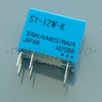 SY12WK relais subminiature 12VDC 960ohms 1 pole 1A Fujitsu Takamisawa