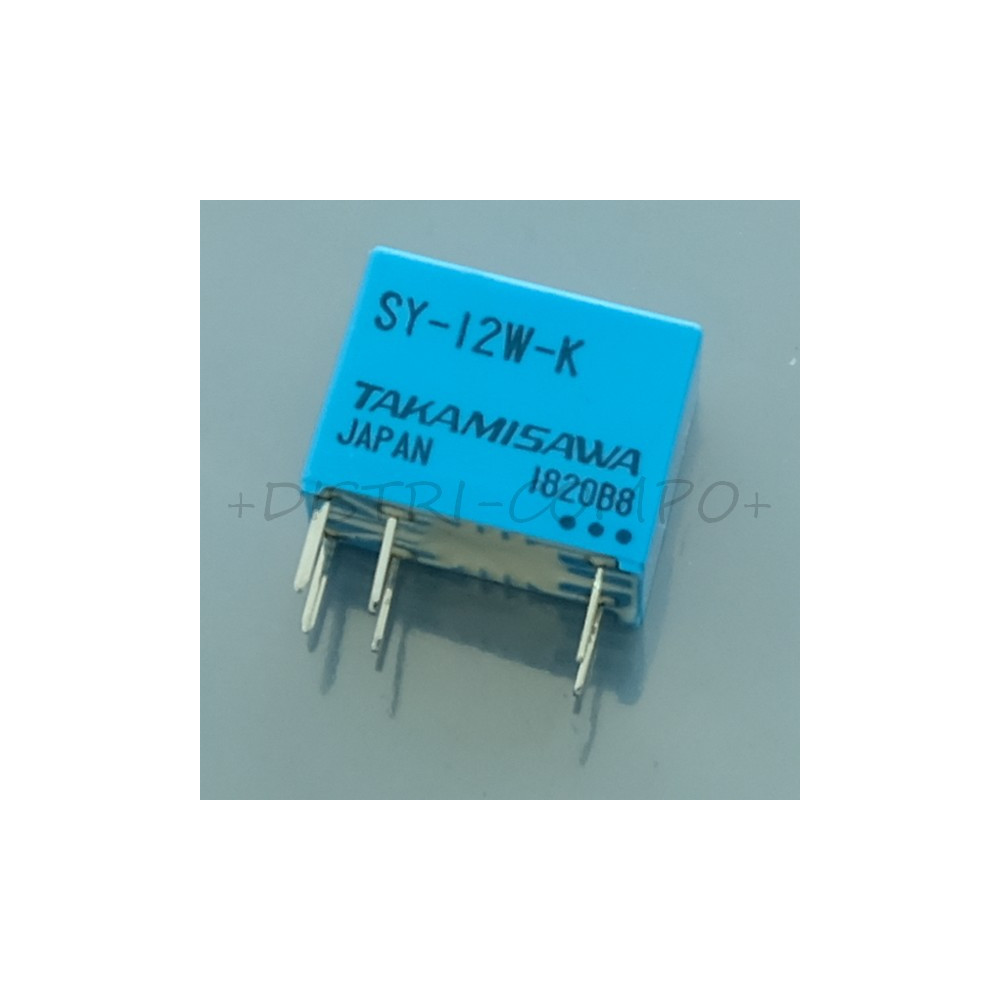 SY12WK relais subminiature 12VDC 960ohms 1 pole 1A Fujitsu Takamisawa