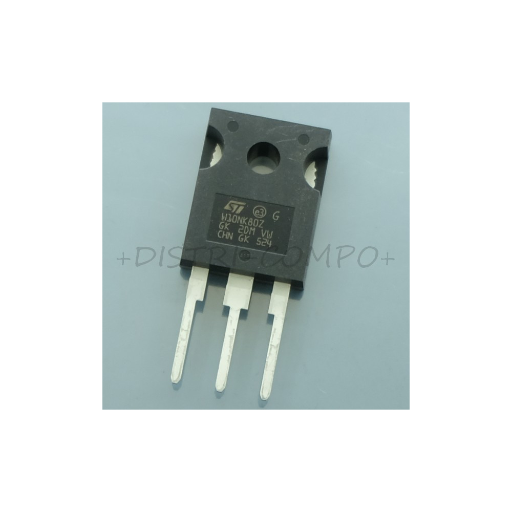 STW10NK80Z Transistor Mosfet 800V 9A TO-247 STM