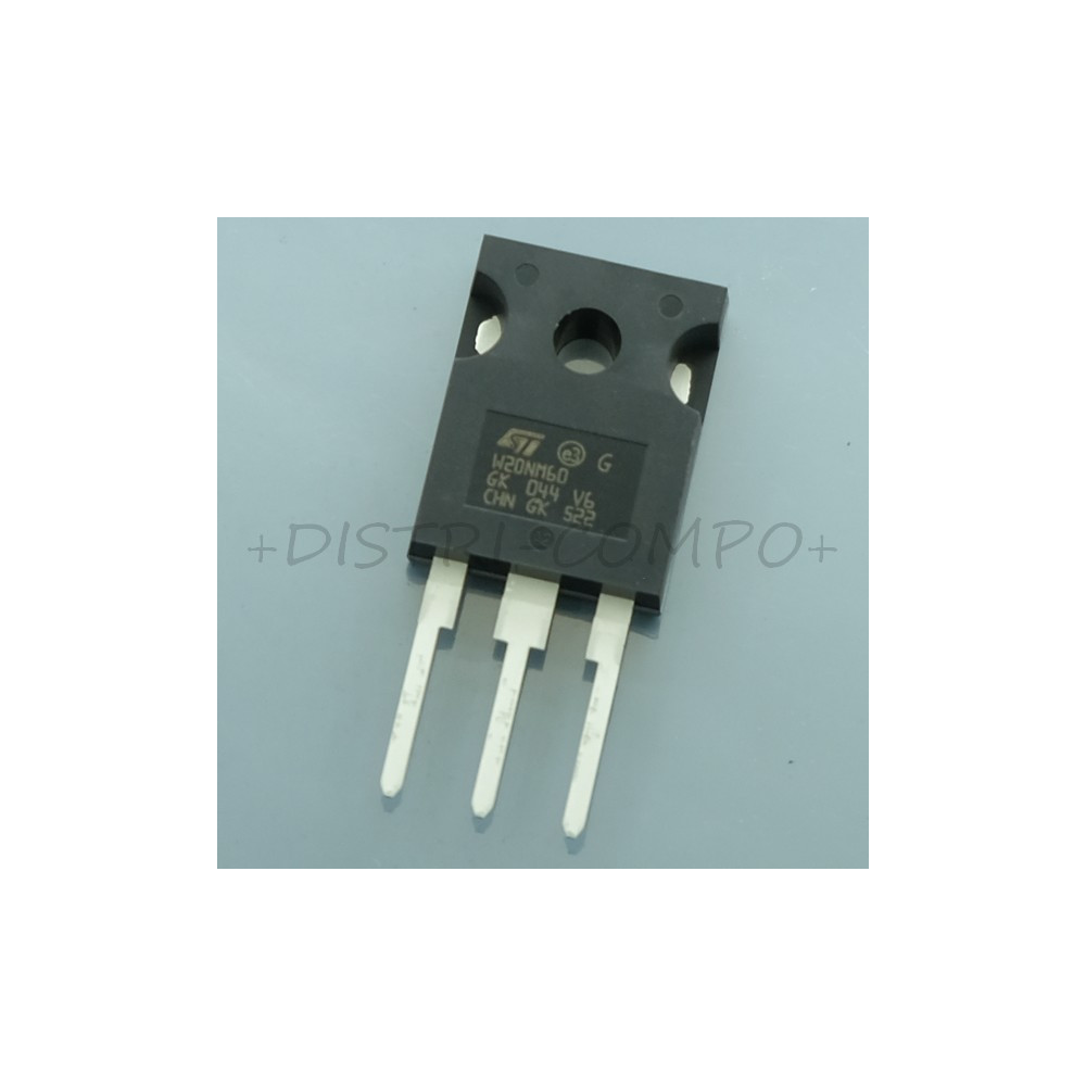 STW20NM60 Transistor Mosfet TO-247 600V 20A STM RoHS