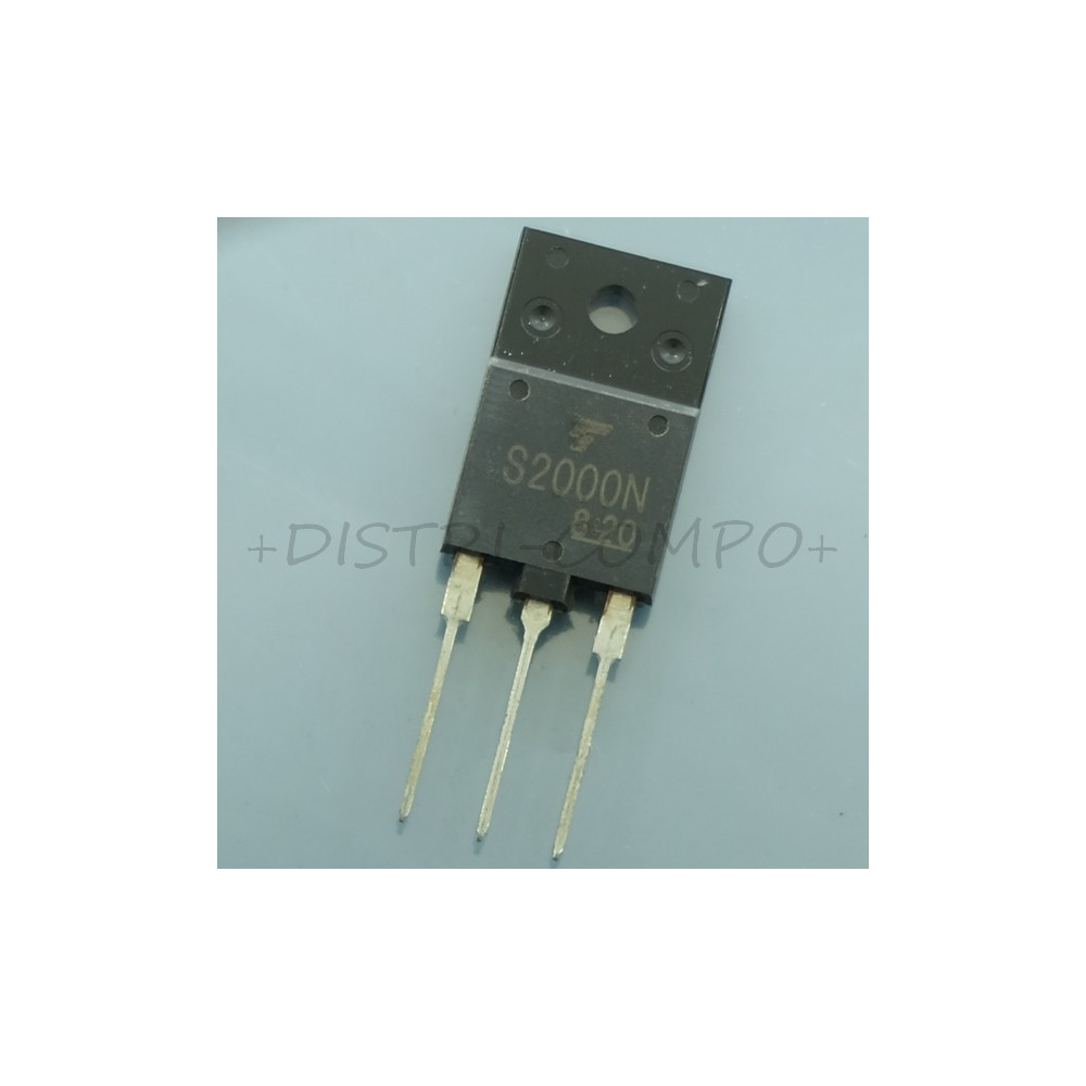 S2000N Transistor BJT NPN 1500V 8A TO-3P Toshiba