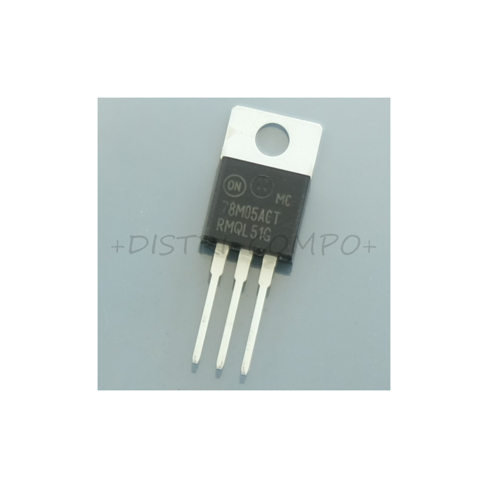 78M05 - MC78M05ACT Regulateur +5V 500mA TO-220 ONS RoHS