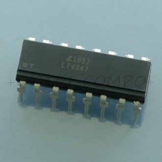 LTV847 - PC847 Optocoupleur DIP-16 Liteon RoHS