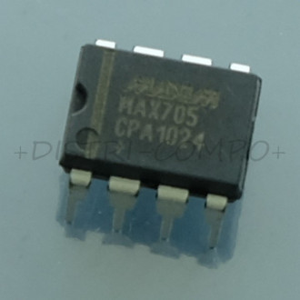 MAX705CPA Circuit de supervision DIP-8 Maxim RoHS