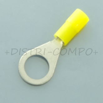 Cosse a oeillet 5.3mm a sertir 0.2mm - 0.5mm² jaune RND Connect