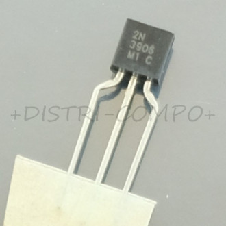 2N3906 Transistor BJT PNP 40V 200mA 625mW TO-92 Diotec RoHS