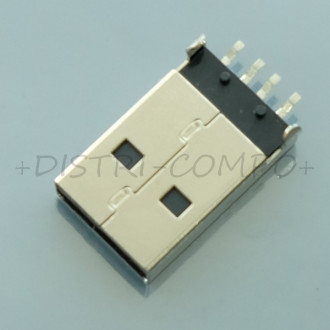 Embase USB type A mâle SMD 54-00011 Tensility