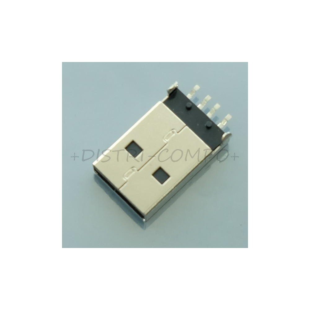 Embase USB type A mâle SMD 54-00011 Tensility