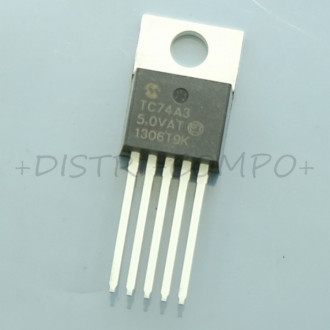 TC74A3-5.0VAT Temp Sensor Digital Serial TO-220 Microchip RoHS