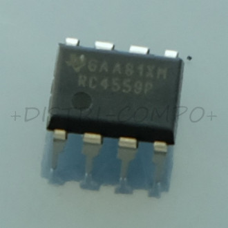 RC4559P Dual High-Performance Operational Amplifier DIP-8 Texas RoHS