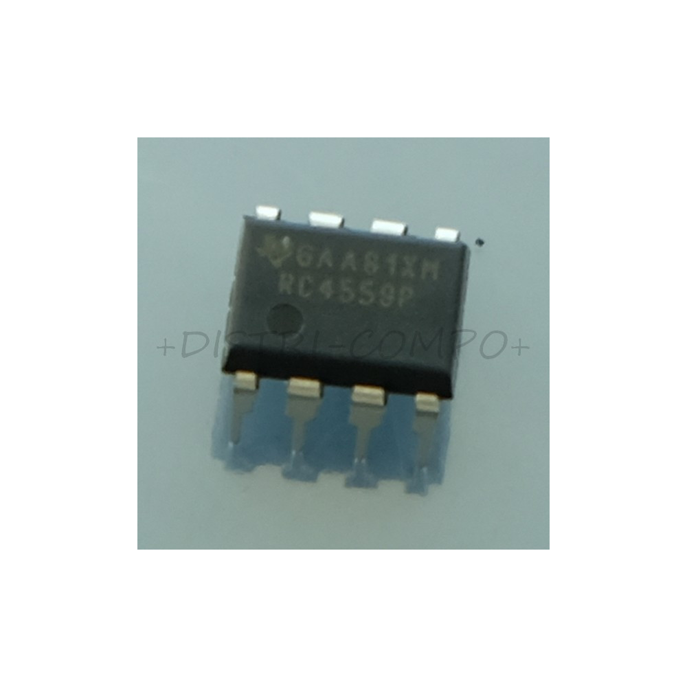 RC4559P Dual High-Performance Operational Amplifier DIP-8 Texas RoHS