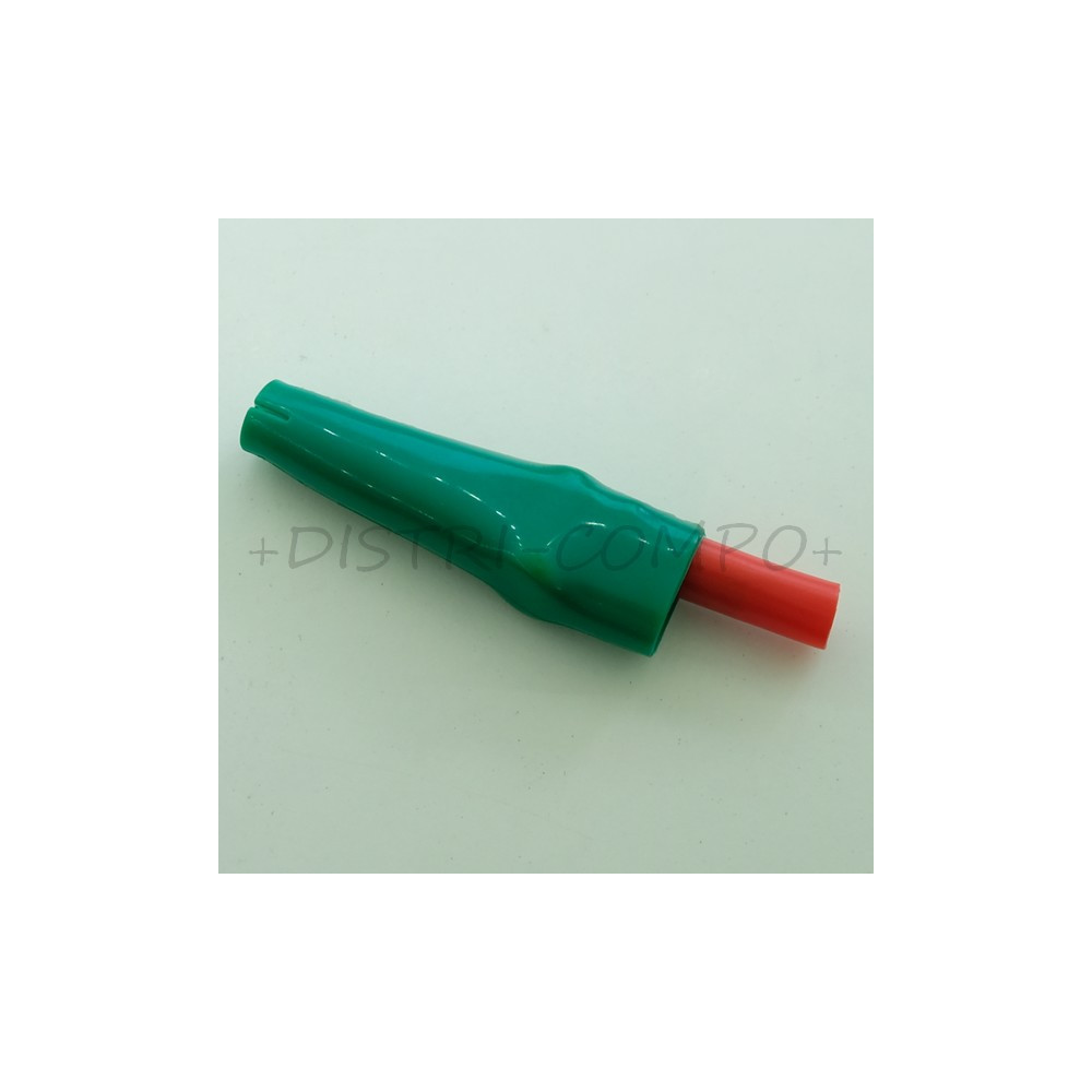 Clips de test vert isolé Alligator 10A BU-63-5 Mueller