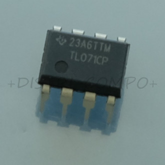 TL071CP Low-Noise JFET-Input Operational Amplifier DIP-8 Texas RoHS