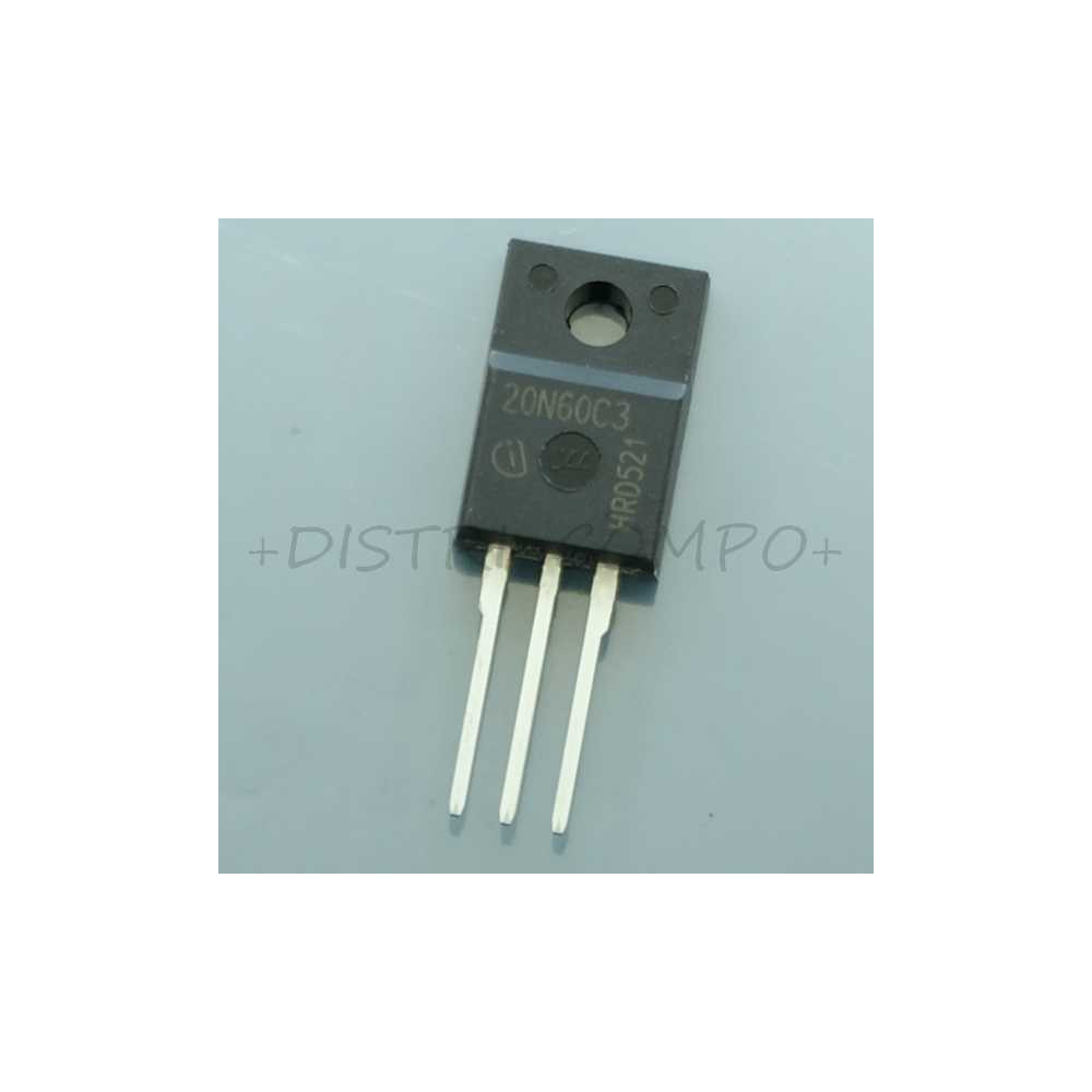 SPA20N60C3 Transistor 650V 20.7A TO-220FP CoolMOS Infineon RoHS