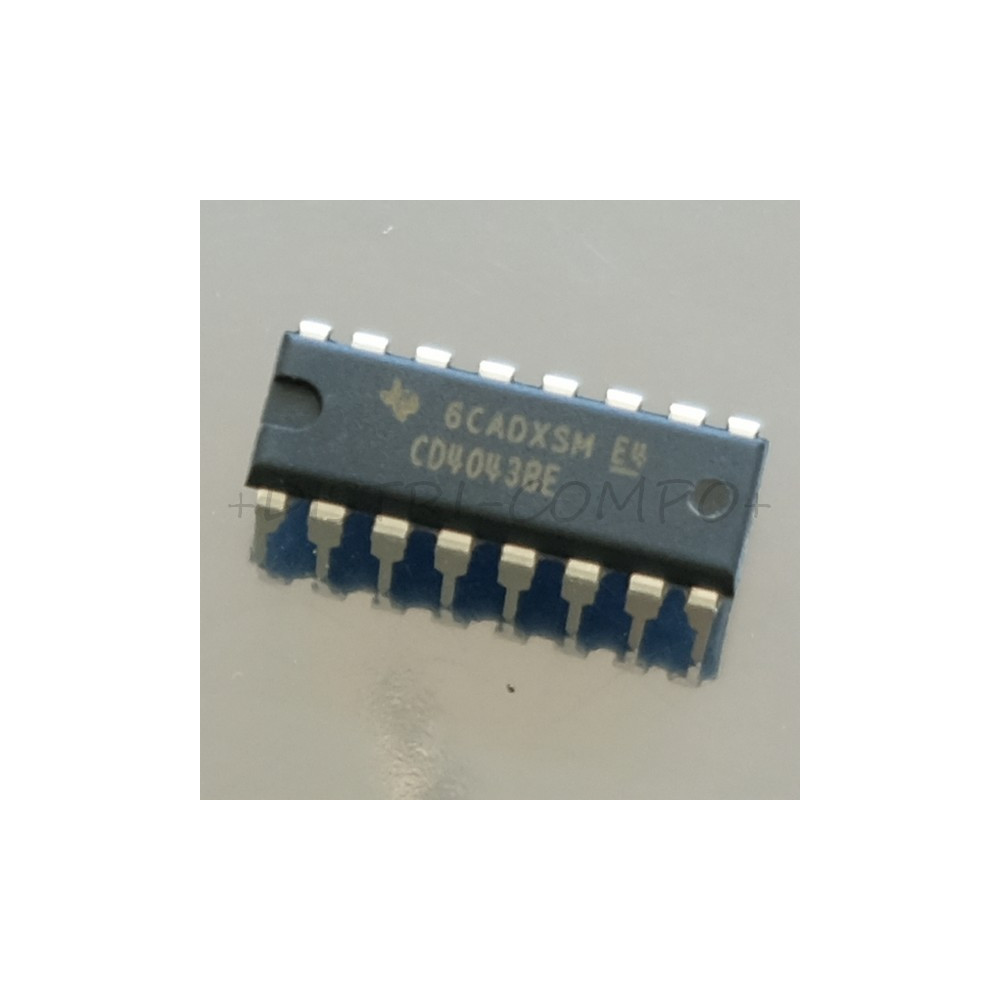 4043 - CD4043BE CMOS DIP-16 Texas