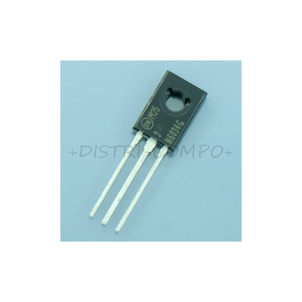 2N6034G Transistor Darlington PNP 40V 4A 40W TO-225 ONS RoHS