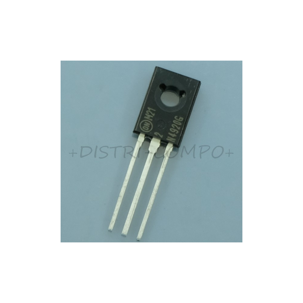 2N4920G Transistor BJT PNP 80V 3A 30W TO-225 ONS RoHS