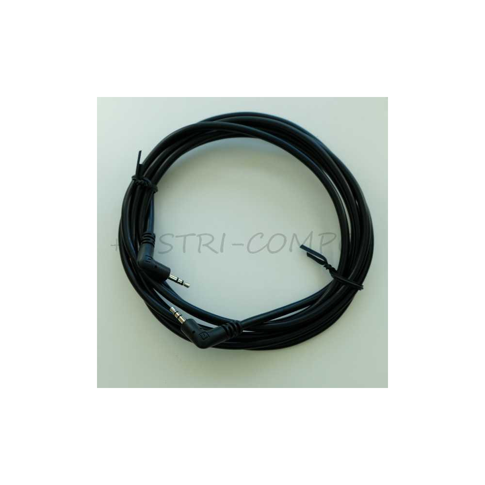 Cordon coudé Jack 2.5mm stéréo mâle 1m83 28AWG 50-00400 Tensility