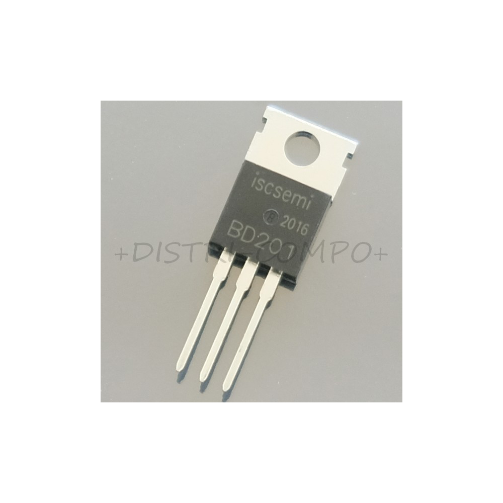 BD201 Transistor NPN 45V 8A TO-220 Inchange RoHS