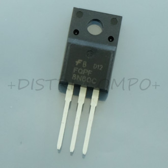 FQPF8N60C Transistor Mosfet N 600V 7.5A TO-220F Fairchild RoHS